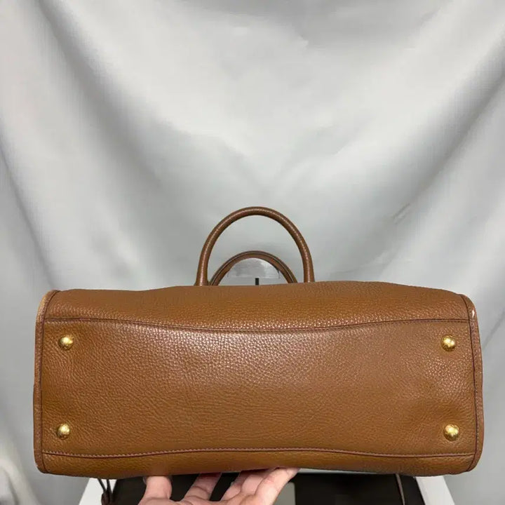 [BUNJANG] Prada Leather Motor Tote Bag / 정품 프라다 레더 모터백 가방