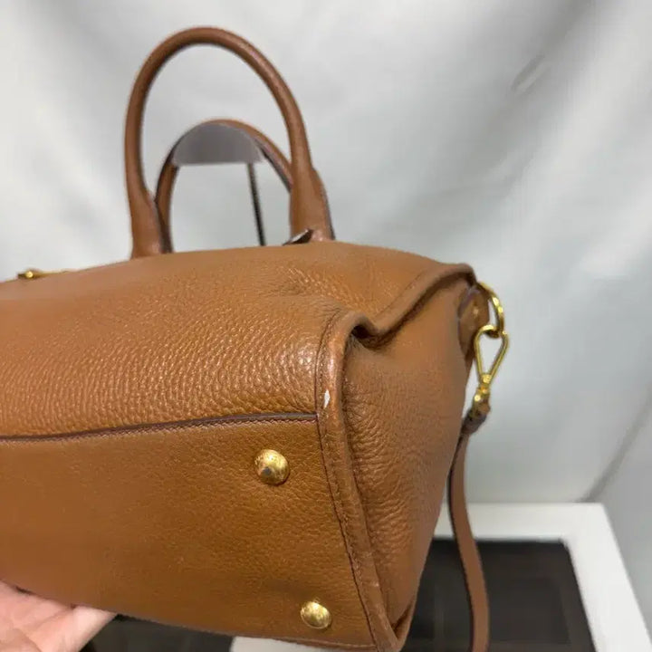 [BUNJANG] Prada Leather Motor Tote Bag / 정품 프라다 레더 모터백 가방