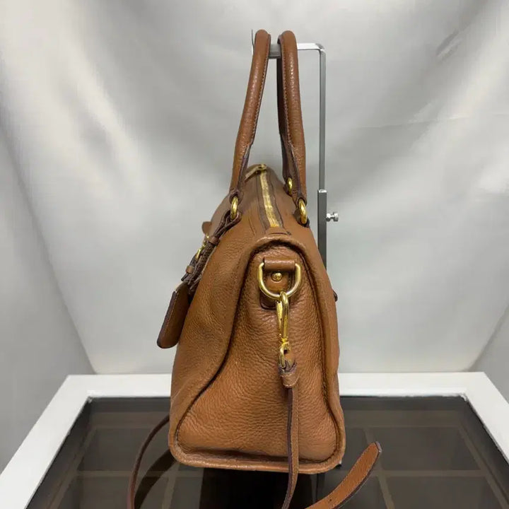 [BUNJANG] Prada Leather Motor Tote Bag / 정품 프라다 레더 모터백 가방