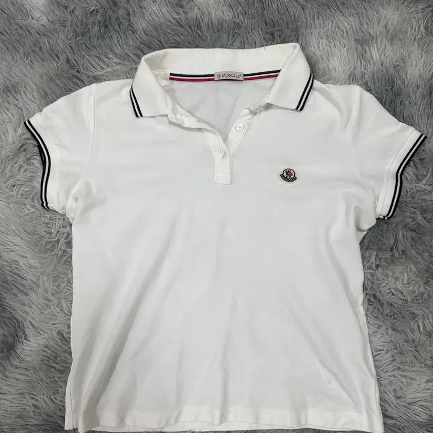 [BUNJANG] Moncler PK Short Sleeve Polo T-Shirt Size S / [오케이몰검수/S] 몽클레어 PK반팔 카라티