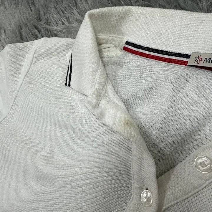 [BUNJANG] Moncler PK Short Sleeve Polo T-Shirt Size S / [오케이몰검수/S] 몽클레어 PK반팔 카라티