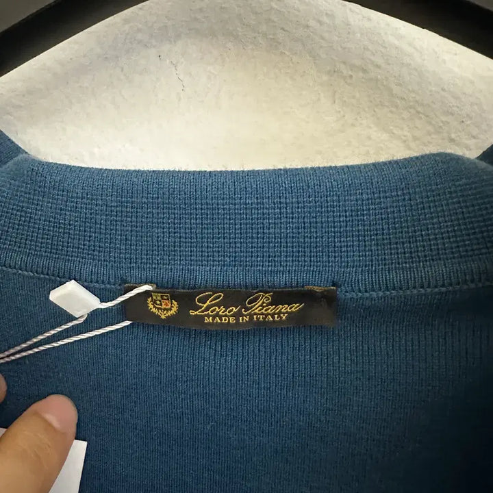 [BUNJANG] Loro Piana V-Neck Collar Knit Sweater / 로로피아나 브이넥 카라 니트