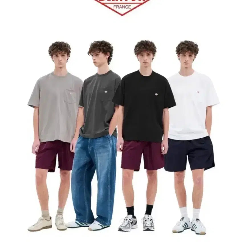 [BUNJANG] DANTON Pocket T-Shirt (Sealed) / DANTON 단톤 포켓 반팔티셔츠 미개봉 새상품