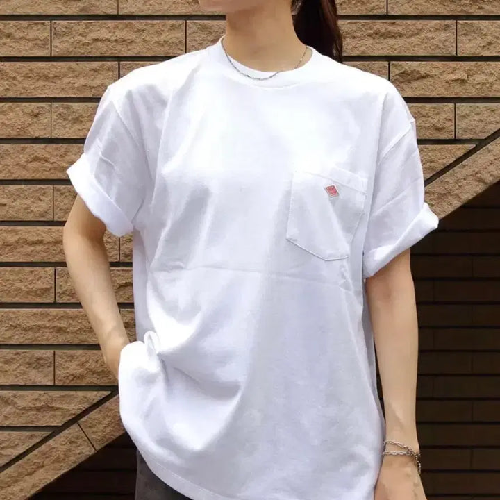 [BUNJANG] DANTON Pocket T-Shirt (Sealed) / DANTON 단톤 포켓 반팔티셔츠 미개봉 새상품