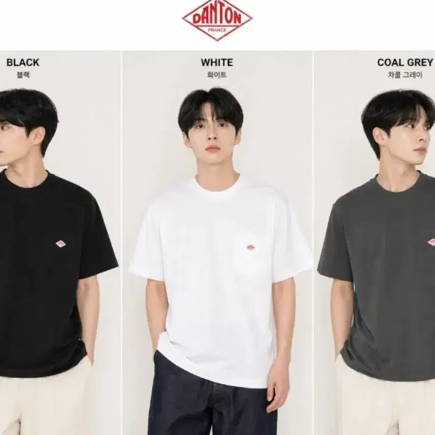 [BUNJANG] DANTON Pocket T-Shirt (Sealed) / DANTON 단톤 포켓 반팔티셔츠 미개봉 새상품