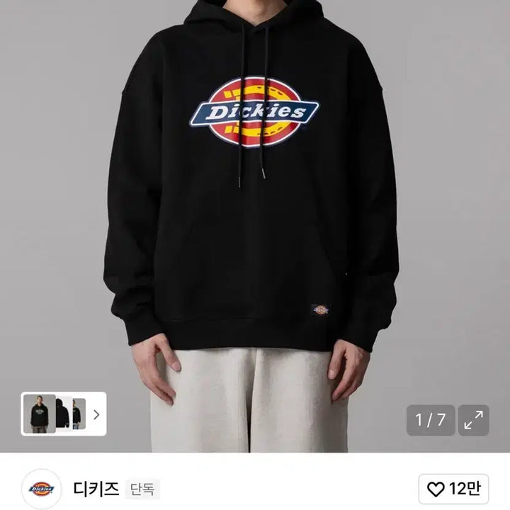 [BUNJANG] Dickies Tree Logo Hoodie - Size M / 디키즈 트리 로고 후디 M
