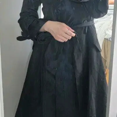 [BUNJANG] MINE Trench Coat / 마인 MINE 트렌치코트