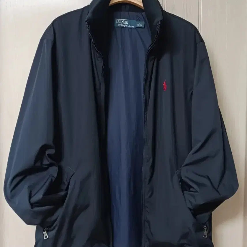 [BUNJANG] Polo Ralph Lauren Navy Windbreaker Jacket / 폴로 랄프로렌 네이비 바람막이 자켓 점퍼