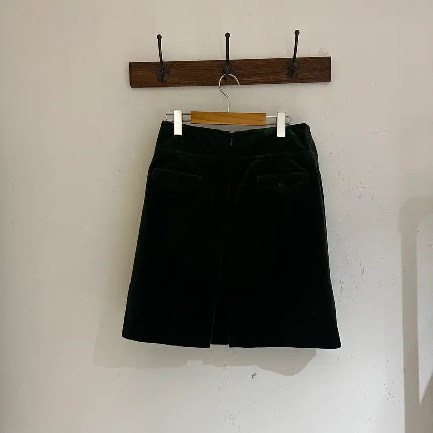 [BUNJANG] Gucci Velvet Mini Skirt / 구찌 벨벳 미디 스커트
