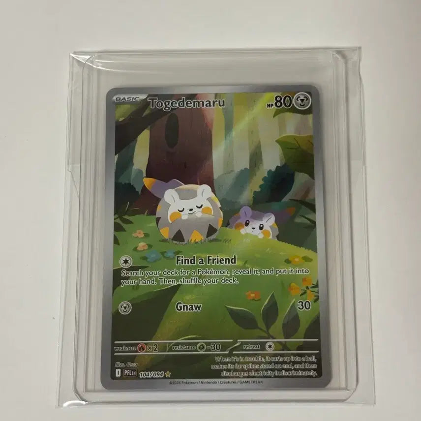 [BUNJANG] Pokemon Togedemaru AR North American / 포켓몬카드 토게데마루 ar 북미