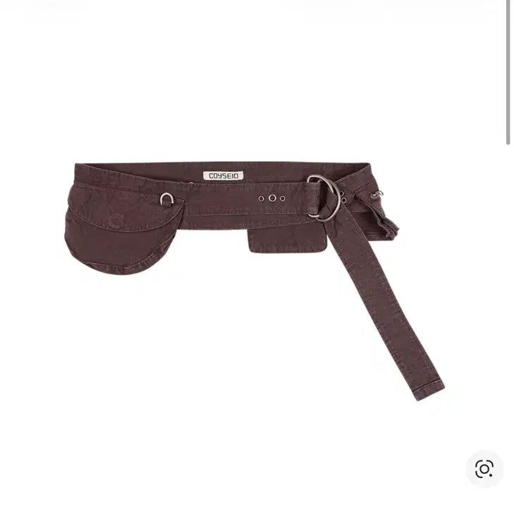 [BUNJANG] Koiseio Cotton Belt Bag Wine / 코이세이오 코튼 벨트백 와인