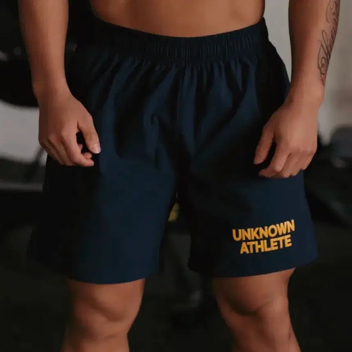 [BUNJANG] KA-G Unknown Athlete Logo Shorts / 카키그라도 KA-G 언노운애슬릿 로고 쇼츠 팝니다.
