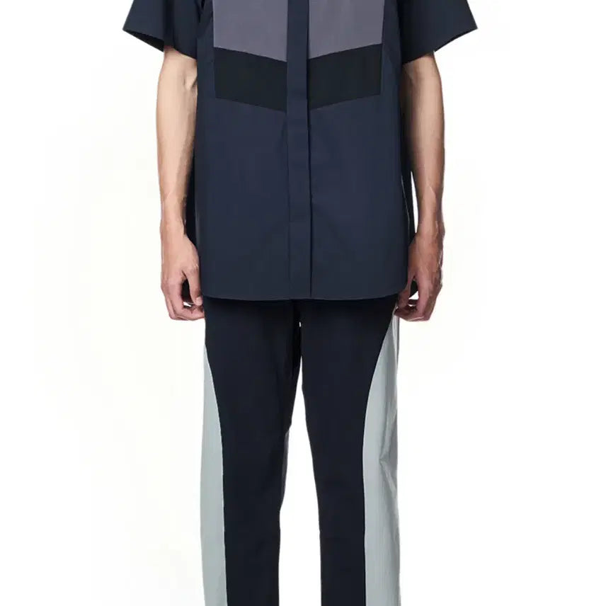 [BUNJANG] Fumito Ganryu Kinetic Short Sleeve Shirt / [새상품/2] 후미토 간류 반팔 셔츠