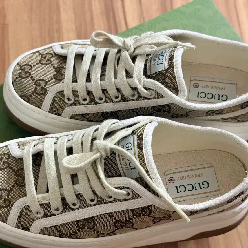 [BUNJANG] Gucci GG Canvas Platform Sneakers / 구찌 GG 캔버스 스니커즈 플랫폼