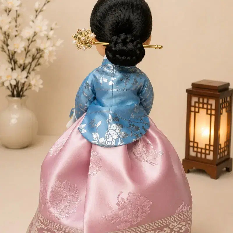[BUNJANG] Handmade Korean Traditional Court Hanbok for Paola Reina Doll / 파올라레이나 인형 수제 궁중당의 한복 팝니다