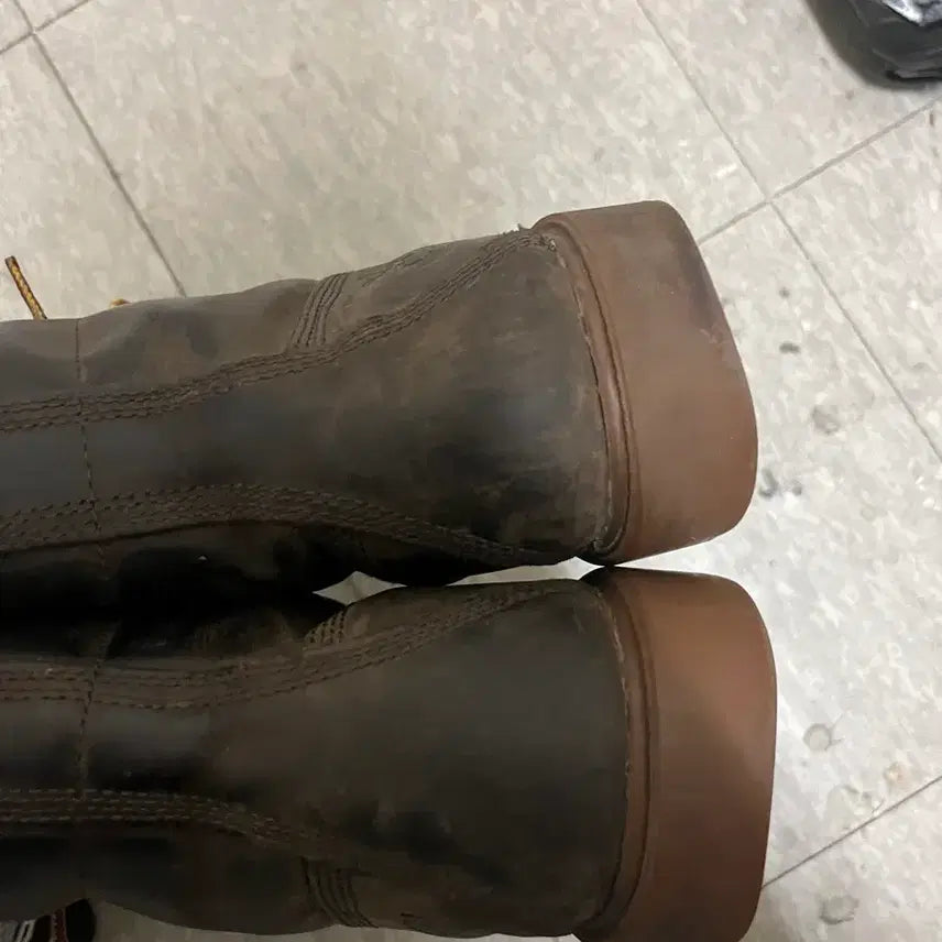 [BUNJANG] Timberland 6-Inch Premium Waterproof Boots Wheat Nubuck Leather / 팀버랜드 6인치 워커 브라운