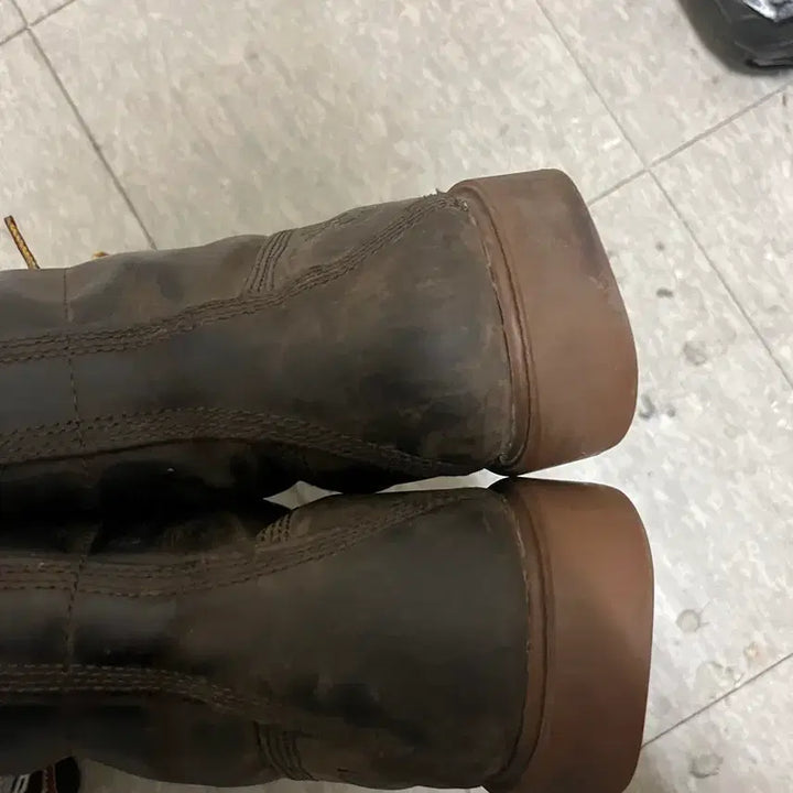 [BUNJANG] Timberland 6-Inch Premium Waterproof Boots Wheat Nubuck Leather / 팀버랜드 6인치 워커 브라운