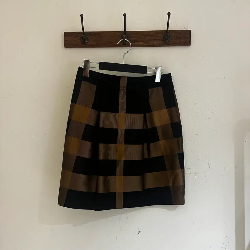 [BUNJANG] Burberry Check Skirt / 버버리 체크 스커트
