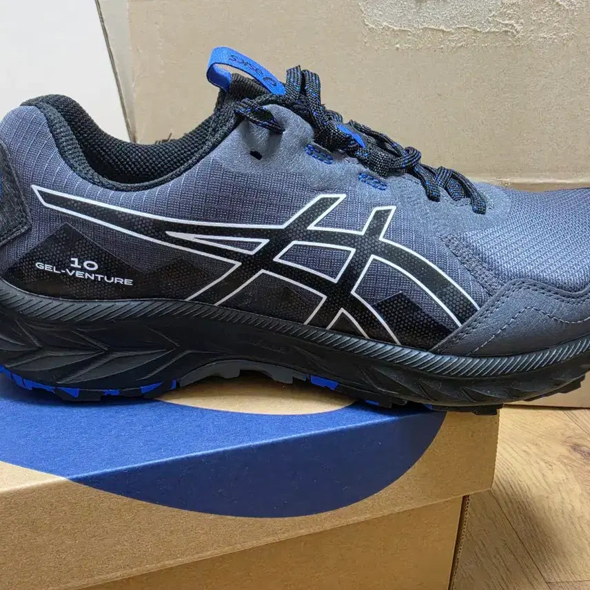 [BUNJANG] Asics Gel Venture 10 Grey Running Shoes / [실착 1회 270] 아식스 젤 벤쳐 10 270mm 회색 GR/K