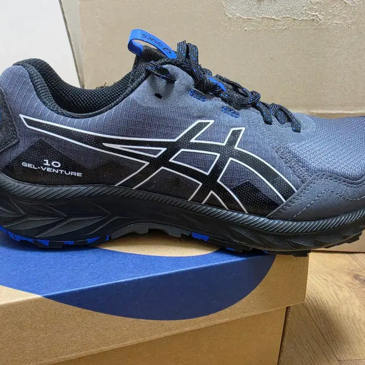 [BUNJANG] Asics Gel Venture 10 Grey Running Shoes / [실착 1회 270] 아식스 젤 벤쳐 10 270mm 회색 GR/K