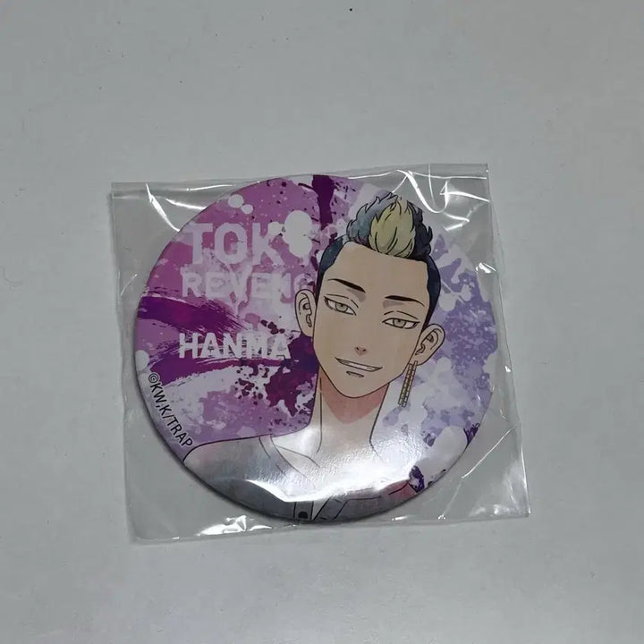 [BUNJANG] Tokyo Revengers Shuji Hanma Can Badge / 도쿄리벤저스 도리벤 한마 슈지 캔뱃지