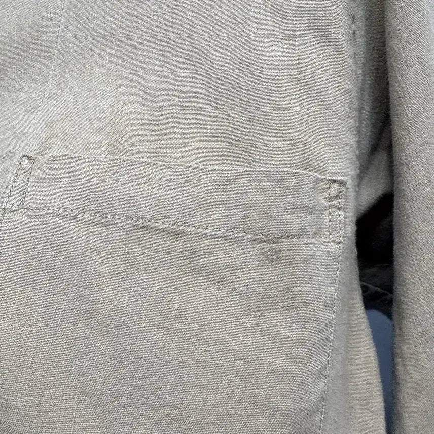 [BUNJANG] Journal Standard Linen Work Jacket Beige M / JOURNAL STANDARD 저널 스탠다드 베이지 린넨 워크 자켓 M