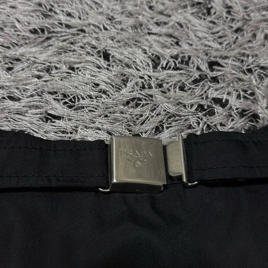 [BUNJANG] Prada 90s Archive Belted Nylon Skirt / 프라다 90s 아카이브 벨티드 나일론 스커트 S