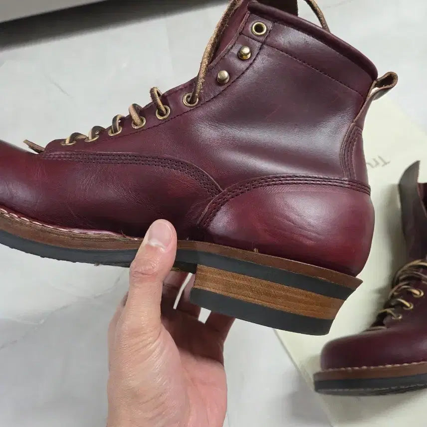 [SOLD OUT] 화이츠 부츠 스모크점퍼 6인치 버건디 9E