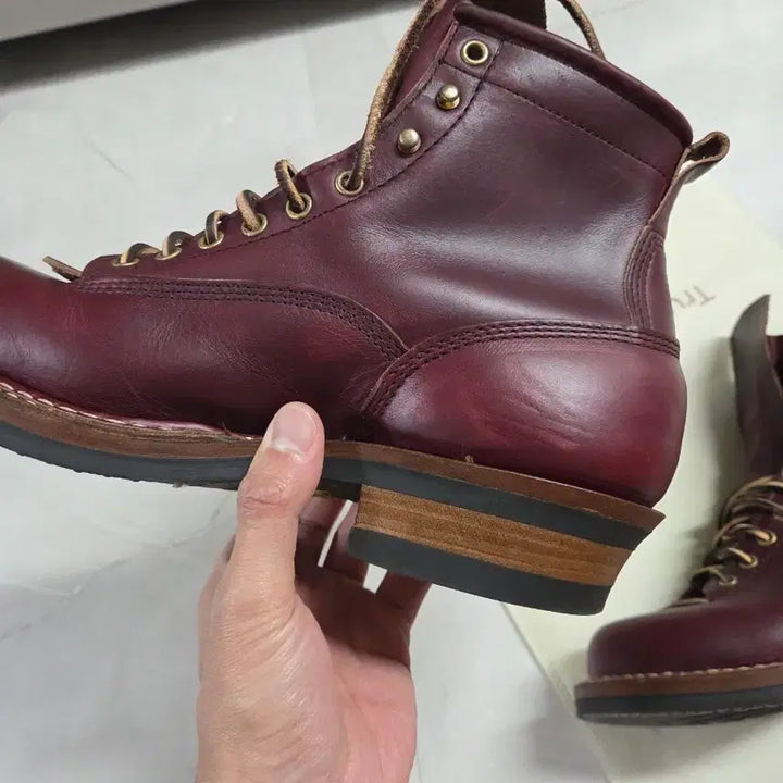 [SOLD OUT] 화이츠 부츠 스모크점퍼 6인치 버건디 9E