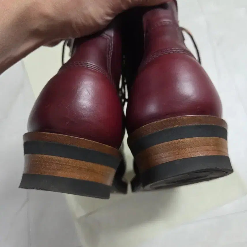 [SOLD OUT] 화이츠 부츠 스모크점퍼 6인치 버건디 9E