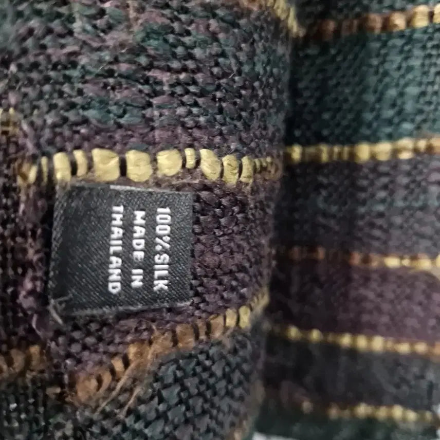 [BUNJANG] Jim Thompson Silk Tassel Scarf / 짐톰슨 태슬 실크 스카프 60x200