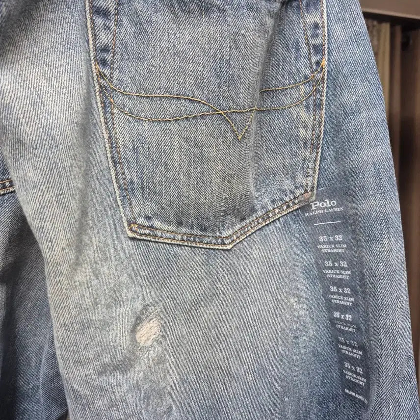[BUNJANG] Polo Berric Denim Pants / 폴로 베릭 데님팬츠 35x30