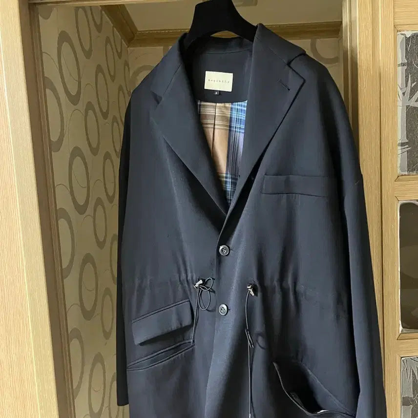 [BUNJANG] Begin 202 Oversized String Blazer Jacket / 비긴 202 오버사이즈 스트링 블레이저 자켓 3