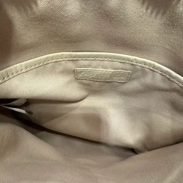 [BUNJANG] Lacoste Crossbody Bag Gray / 라코스테 크로스백 그레이