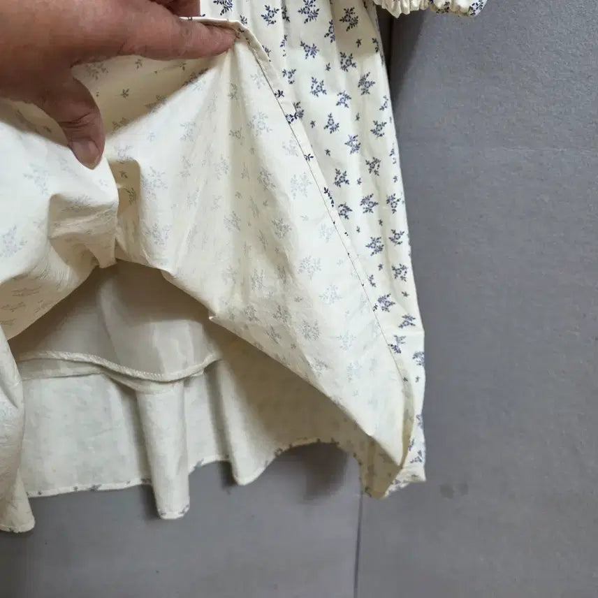 [BUNJANG] Ashley Cotton Linen Dress / 소녀스런 광목 원피스 F  n4122   미착용제품