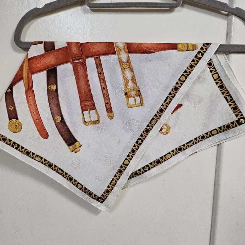 [BUNJANG] MCM Cotton Handkerchief / MCM 스카프/손수건