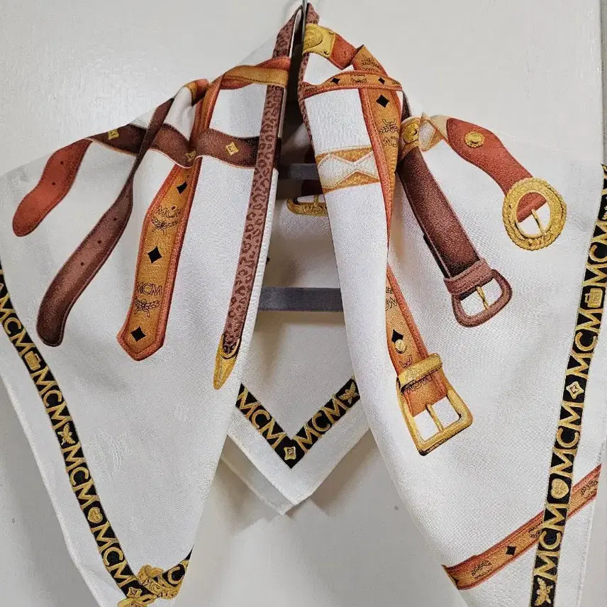 [BUNJANG] MCM Cotton Handkerchief / MCM 스카프/손수건