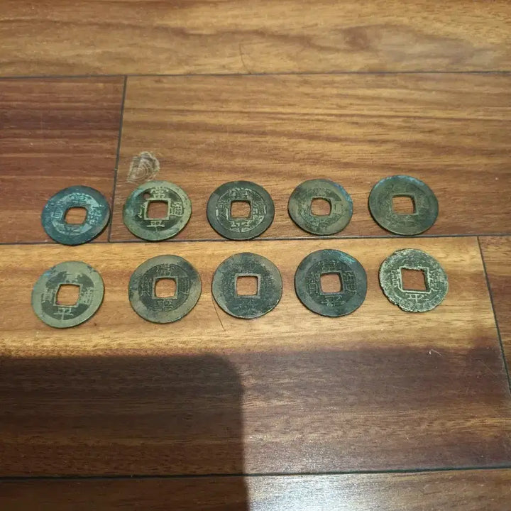 [BUNJANG] Authentic Sangpyeongtongbo Coin Bundle (10 pcs) / 진품 상평통보 10개 일괄