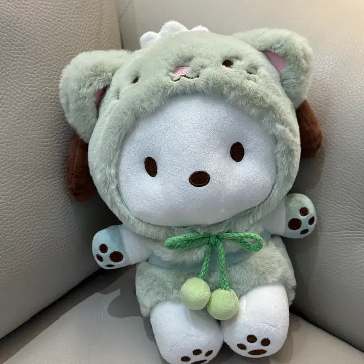 [BUNJANG] Sanrio Pochacco Mint Medium Plush Toy / 산리오 포차코 민트 고양이 곰돌이 공룡 중형 인형 새상품