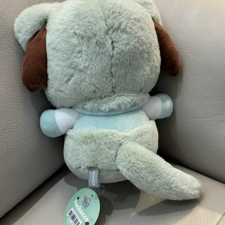 [BUNJANG] Sanrio Pochacco Mint Medium Plush Toy / 산리오 포차코 민트 고양이 곰돌이 공룡 중형 인형 새상품