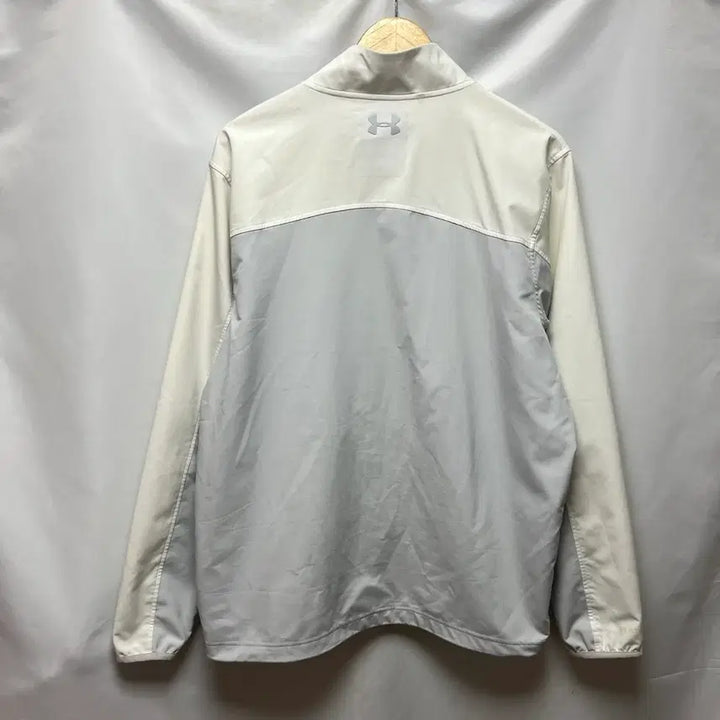 [SOLD OUT] [정품/XL] 언더아머 우븐 스톰핏 화이트 그레이 바람막이