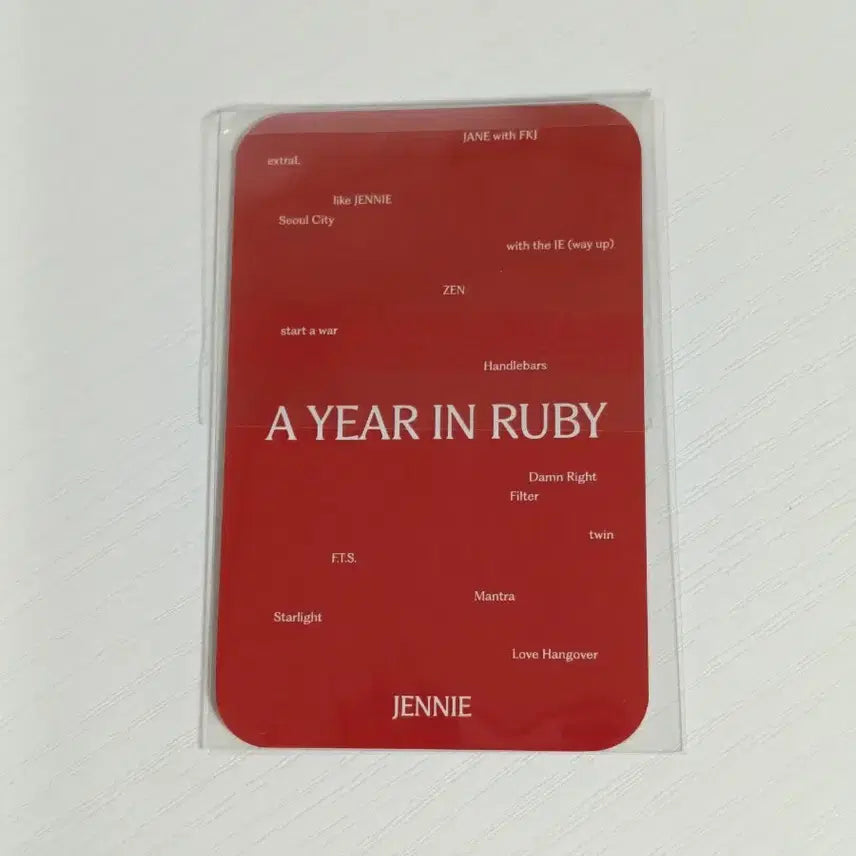 [BUNJANG] 블랙핑크 제니 루비 1주년 팝업 포카 / 블랙핑크 제니 루비 1주년 팝업 포카