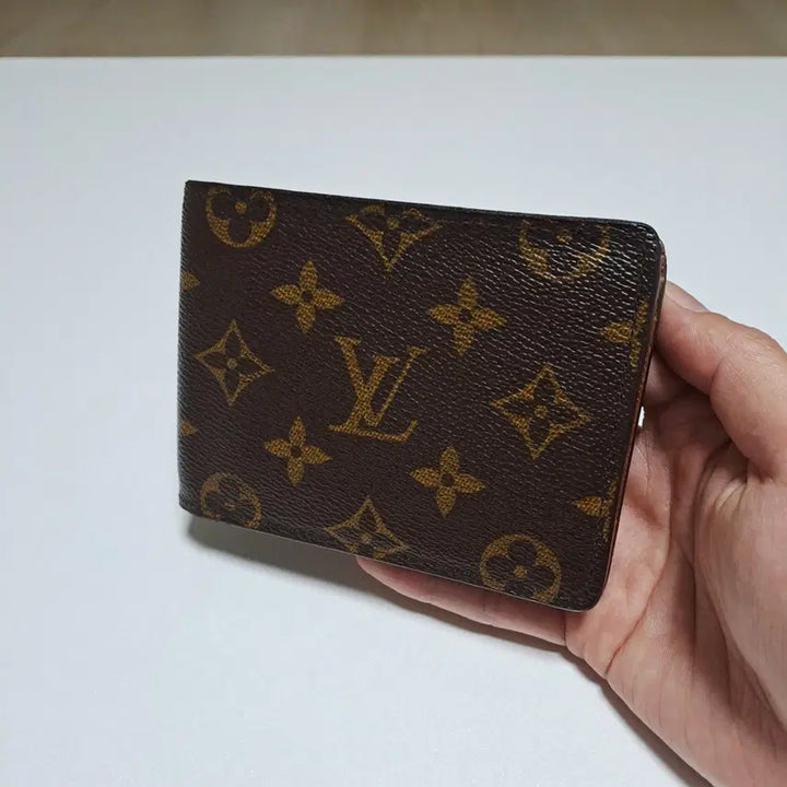 [BUNJANG] Louis Vuitton Monogram Multiple Bifold Wallet Brown / [100%/정품] 루이비통 모노그램 멀티플 반지갑 브라운