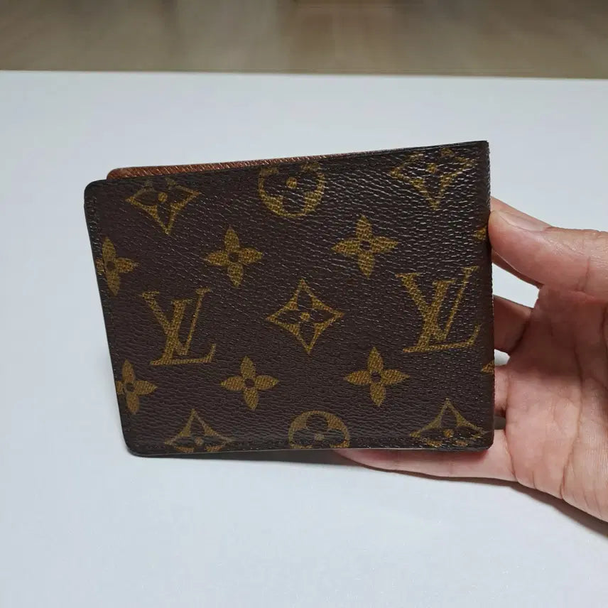 [BUNJANG] Louis Vuitton Monogram Multiple Bifold Wallet Brown / [100%/정품] 루이비통 모노그램 멀티플 반지갑 브라운