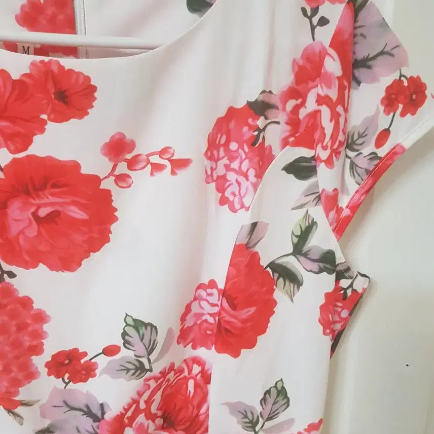 [SOLD OUT] 플라워 패턴 롱원피스(55)미사용