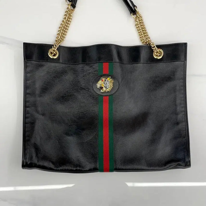 [BUNJANG] Gucci Tiger Head Large Shoulder Bag Tote Bag / 구찌 타이거 헤더 라지 숄더백 토트백