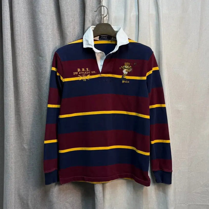 [BUNJANG] Polo Ralph Lauren Rugby Shirt / [S/매장판] 폴로 랄프로렌 럭비 셔츠 긴팔 스트라이프