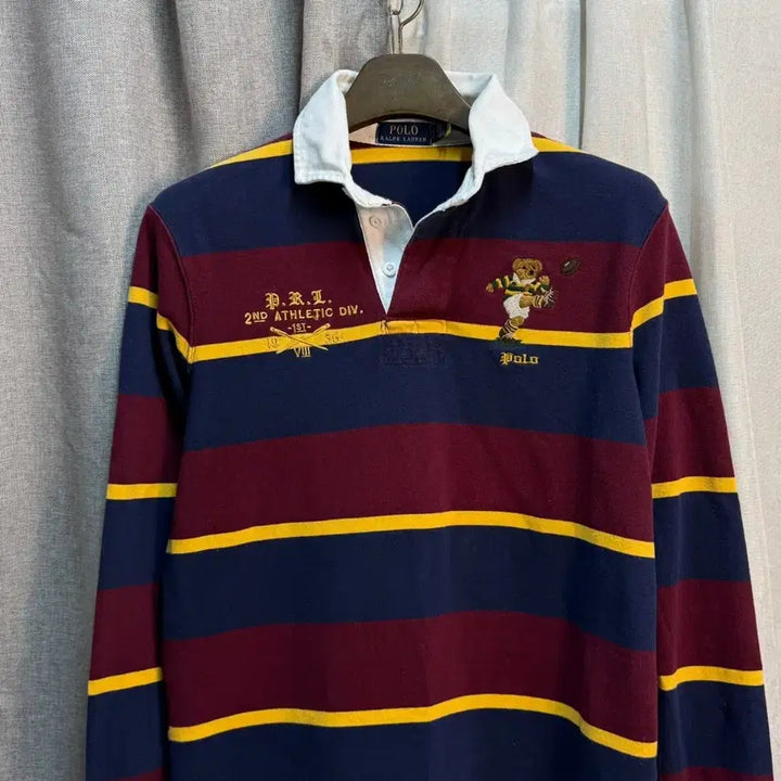 [BUNJANG] Polo Ralph Lauren Rugby Shirt / [S/매장판] 폴로 랄프로렌 럭비 셔츠 긴팔 스트라이프