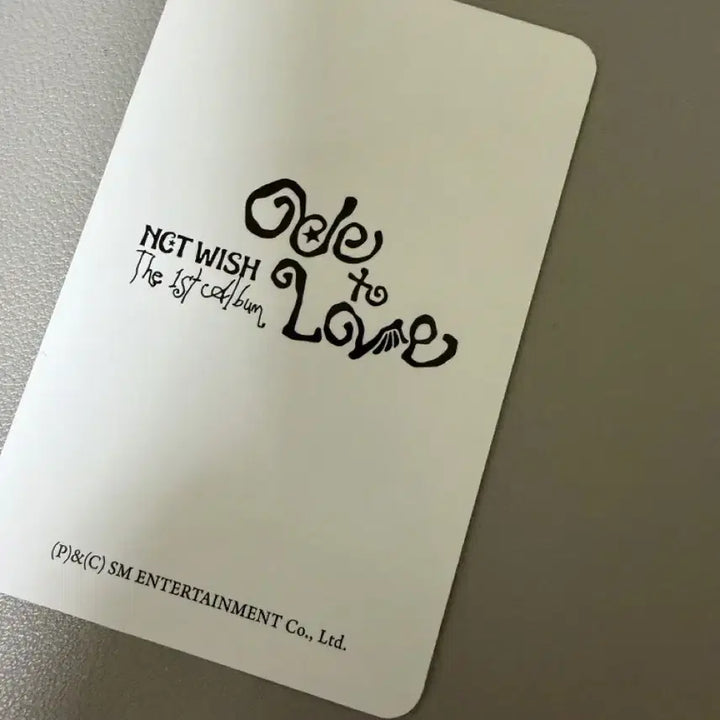 [SOLD OUT] 엔시티위시 에로스 패키지 초회 유우시 티티