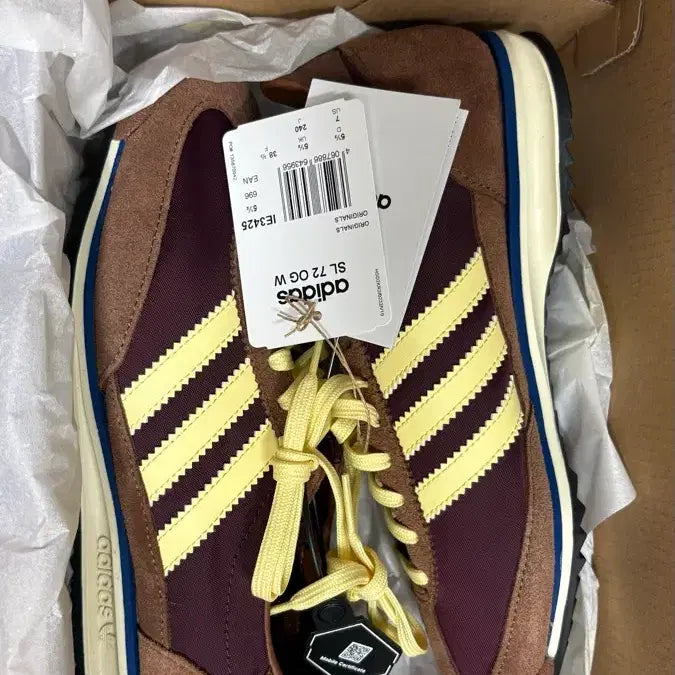 [BUNJANG] Adidas SL 72 OG Brown Sneakers / 아디다스 SL 72 OG 브라운